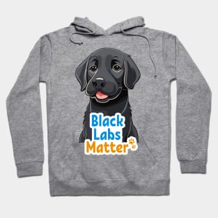 Black Labs Matter Hoodie